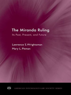cover image of The Miranda Ruling